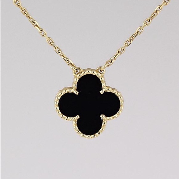 Van Cleef & Arpels Jewelry - Van Cleef&Arpels 18k Yellow Gold Alhambra Necklace